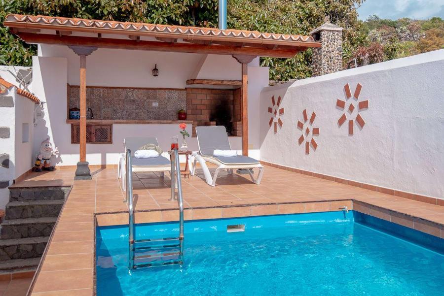 El Amanecer - Villa Privada Con Piscina Agua Salada, Barbacoa Y Chimenea Breña Baja Extérieur photo